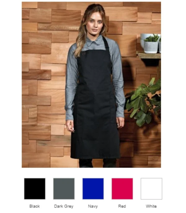 Premier PR120 Recycled and Organic Fair Trade Apron